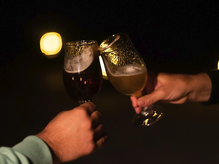 Pivska degustacija v temi